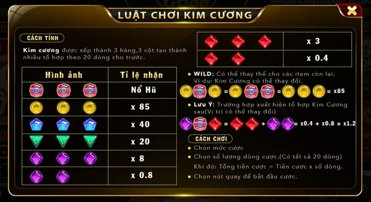 Săn Thưởng Lấp Lánh Với Nổ Hũ Kim Cương Bet88 Cực Hấp Dẫn