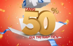Nhận Ngay 50% Thưởng Nạp Lần 2 Tại Bet88 Tối Đa Lên Đến 5 Triệu